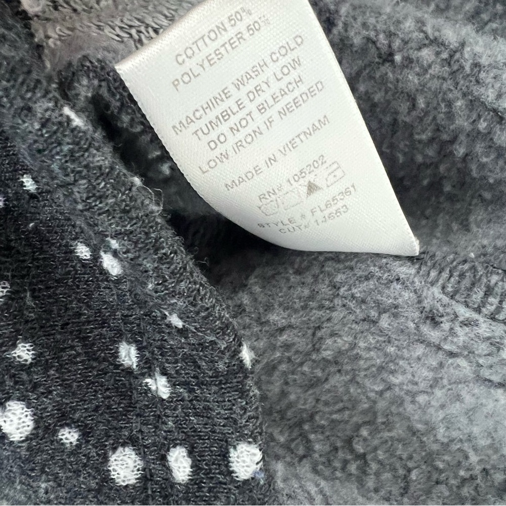 Chalet Et Ceci Gray Patchwork Gray Full Zip Long … - image 7